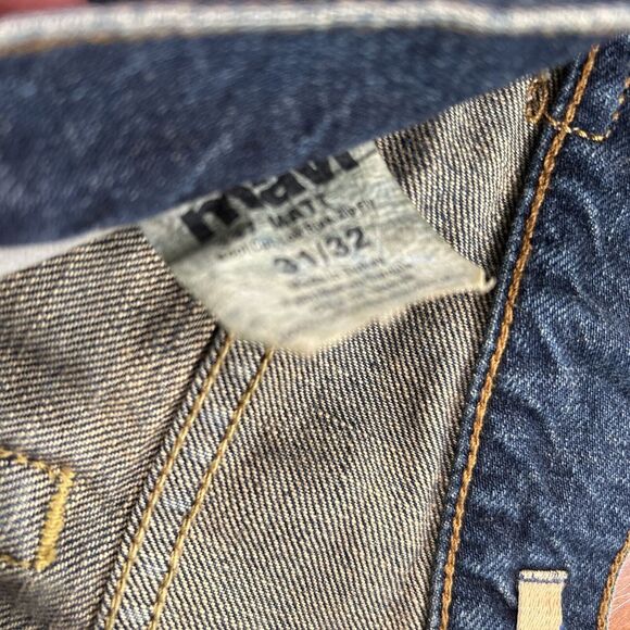 Mavi Jeans Men's Size 31x32 Distressed Blue Denim - Picture 10 of 16
